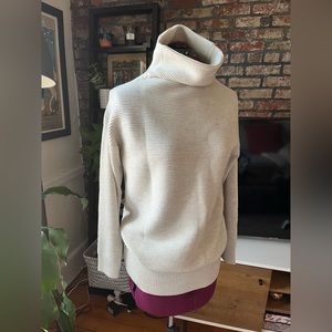 Babaton tunic shaker stitch banded tunic sweater